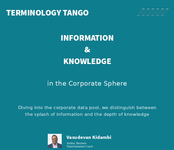 Information & Knowledge in the Corporate Sphere