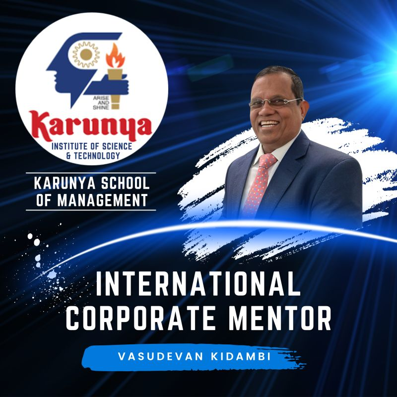 Honoured to Mentor Future Leaders at Karunya School of Management