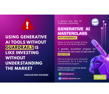 Using Gen AI tools without guardrails is like investing without understanding the market