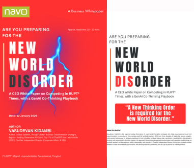 Are you preparing for the New World Disorder?